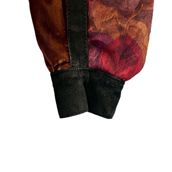 Vintage Brandon Thomas, patchwork bomber jacket. 80s. Leather. Woman’s size S. - Picture 13 of 14